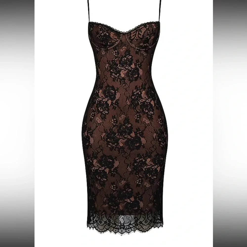 House of CB escala midi dress - Picture 6 of 10